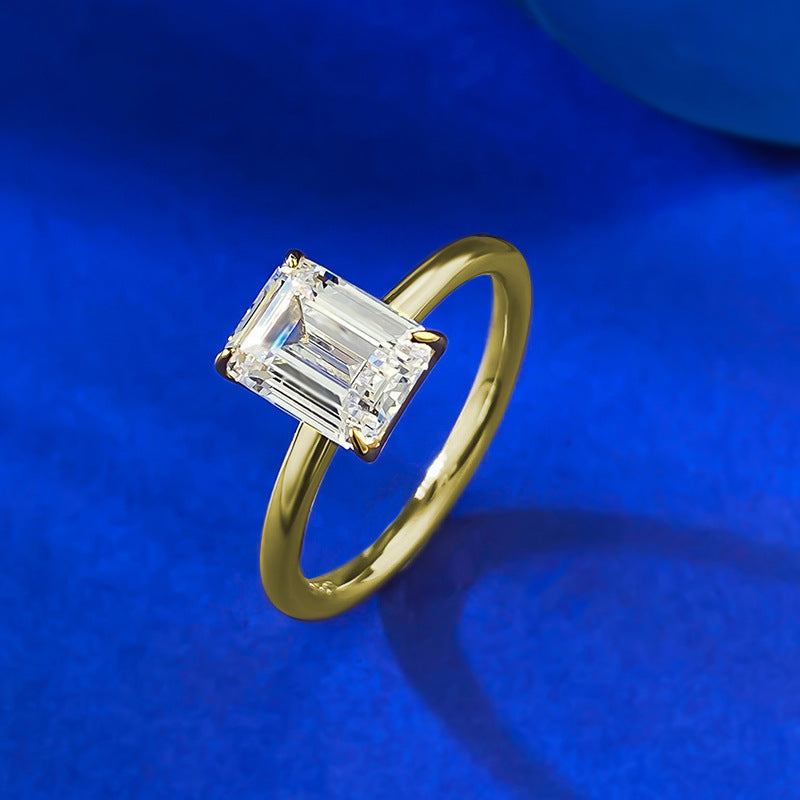 1.75 carat Emerald Cut Solitaire Ring