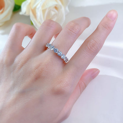 Round Cut Eternity Ring