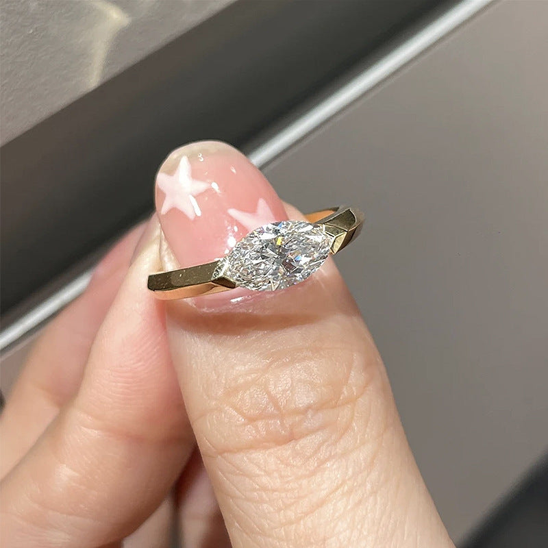 Marquise Cut Ring