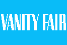 Vanity Fair logo on a blue background