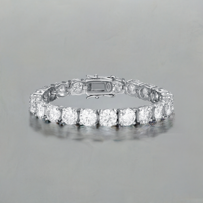 8mm Classic Moissanite Tennis Bracelet