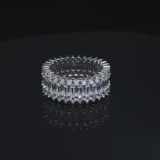 Eternal Spark Multi-Cut Ring