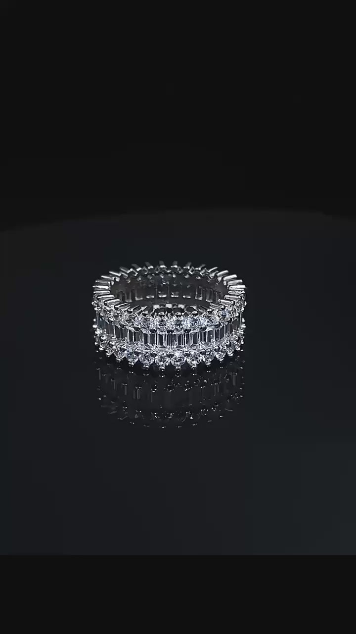 Eternal Spark Multi-Cut Ring