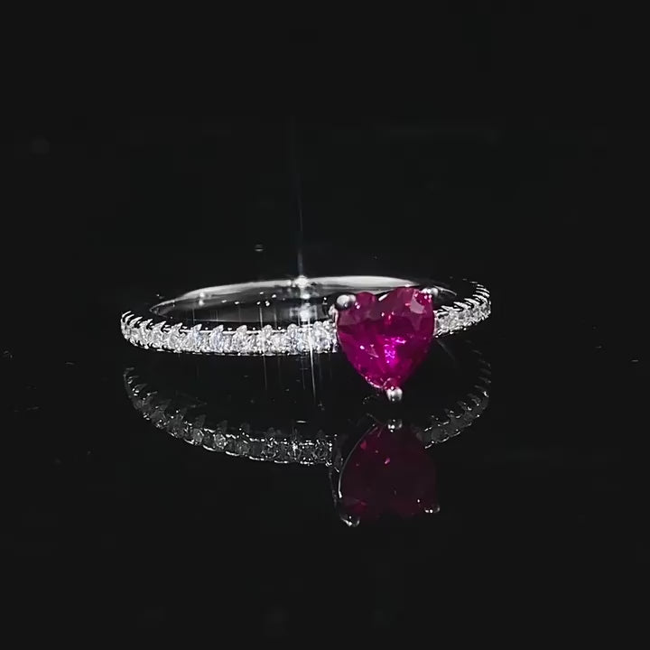 Radiant Heart Promise Ring