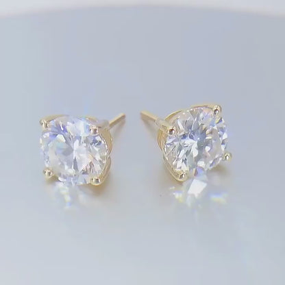 VVS MOISSANITE STUD EARRINGS 1 Carat